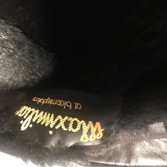 Yves Saint Laurent vintage womens Designer brown leather coat size 12 - Picture 8 of 12